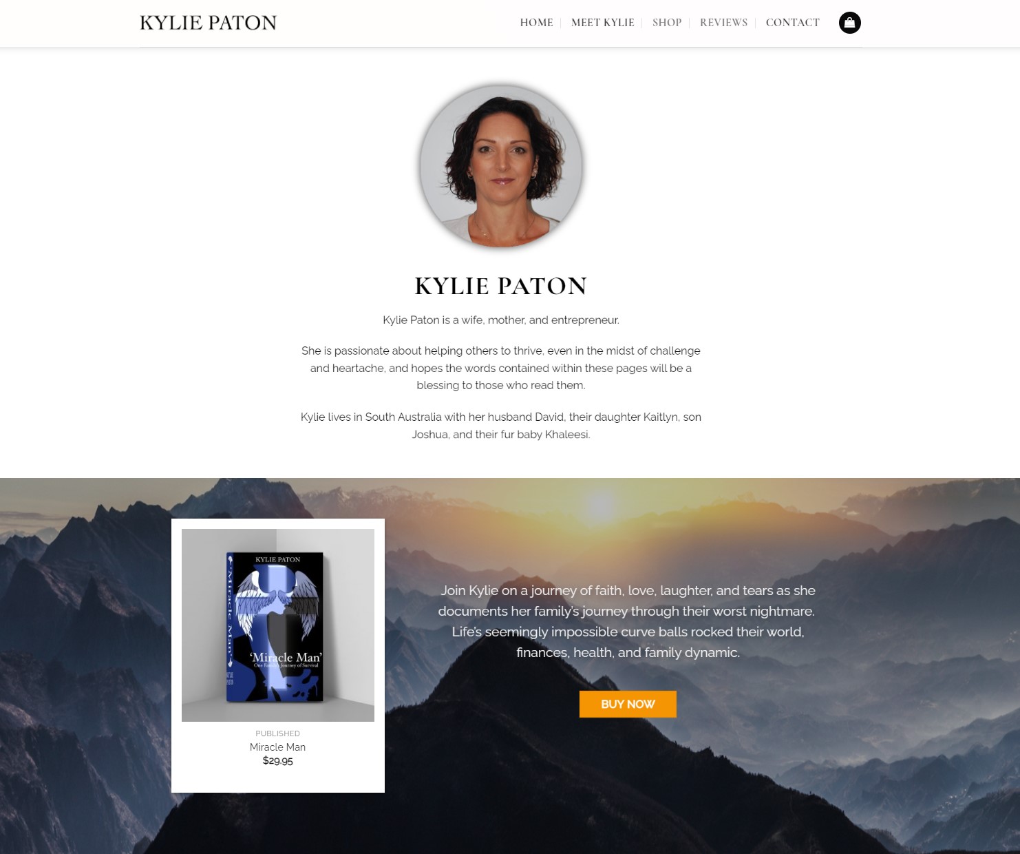 Kylie Paton - Self Published Author